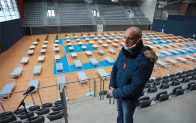 Dvorana Gradski vrt spremna u slučaju velikog broja zaraženih