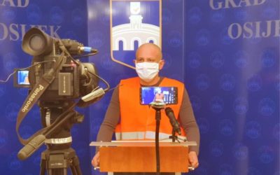 Stožer civilne zaštite Grada Osijeka – Konferencija za medije