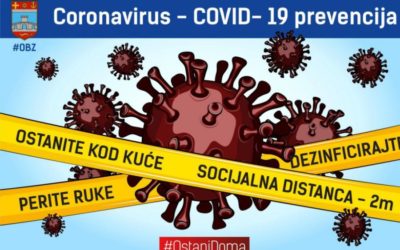 Jedna novopozitivna osoba u OBŽ