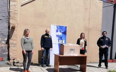 Osječke tvrtke donacijom zaštitne opreme iskazale solidarnost
