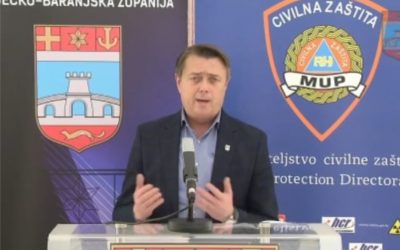 Na području OBŽ jedna novozaražena osoba koronavirusom