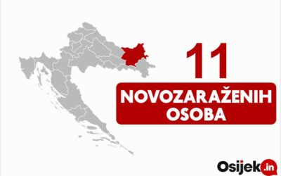 11 novozaraženih osoba u našoj županiji