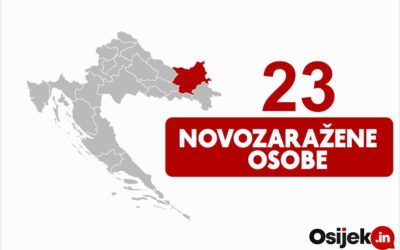 23 novozaražene osobe na području naše županije