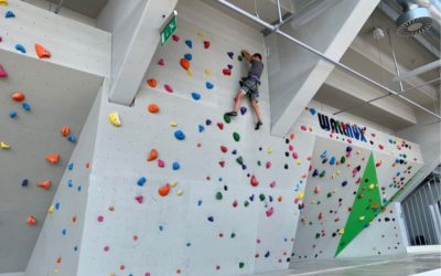 Umjetna stijena za sportsko penjanje dostupna u NŠD Gradski vrt