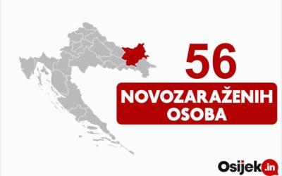 56 novozaraženih osoba u našoj županiji
