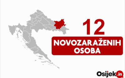 U OBŽ 12 novopozitivnih na koronavirus