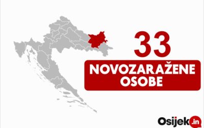 Trideset i tri novopozitivne osobe na području OBŽ