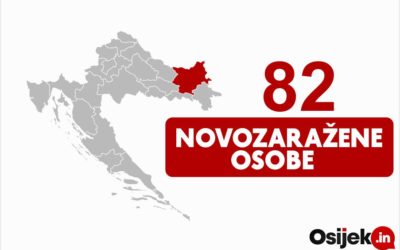 82 novozaražene osobe u našoj županiji