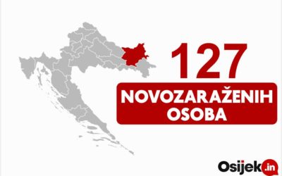 127 novozaraženih osoba u našoj županiji
