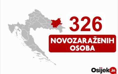 Najteži dan u OBŽ; 326 novopozitivnih, sedam preminulih