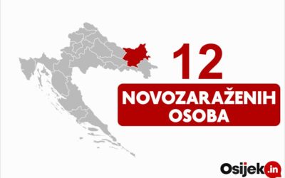 12 novozaraženih osoba u našoj županiji