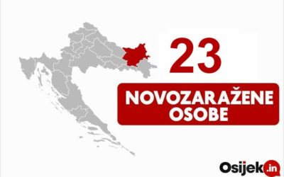 23 novozaražene osobe u našoj županiji