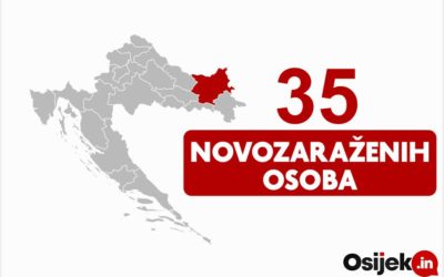 35 novozaraženih osoba u našoj županiji