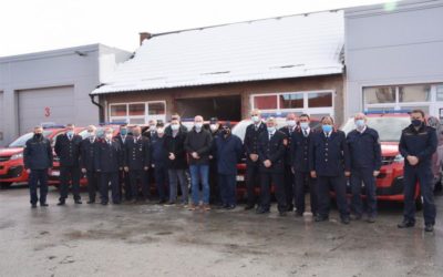 Grad Našice osigurao vatrogascima 7 novih kombi vozila
