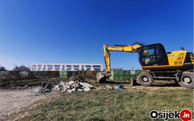 Počelo saniranje otpada u blizini Građevinskog fakulteta