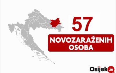 57 novozaraženih osoba u našoj županiji