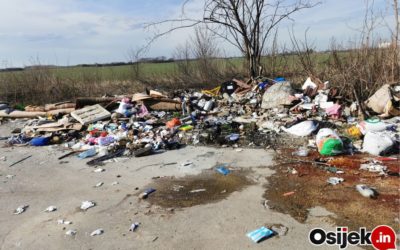 Nova divlja deponija u Osijeku