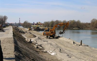 Osječka promenada je omiljeno šetalište, a sada i veliko gradilište