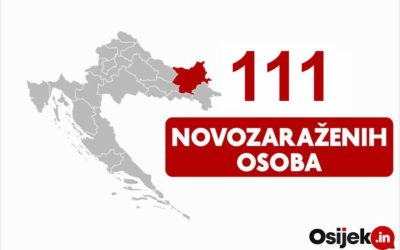111 novozaraženih osoba u našoj županiji