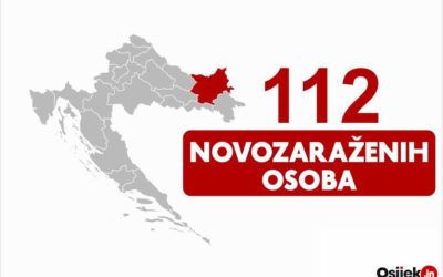 112 novozaraženih osoba u našoj županiji