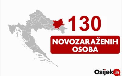 130 novozaraženih osoba u našoj županiji