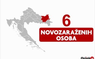 6 novozaraženih osoba u našoj županiji