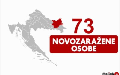 73 novozaražene osobe u našoj županiji