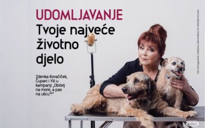 Zdenka Kovačiček zaštitno lice kampanje „Obitelj na more, a pas na ulicu?!”