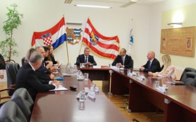 Župan Ivan Anušić posjetio Varaždinsku županiju