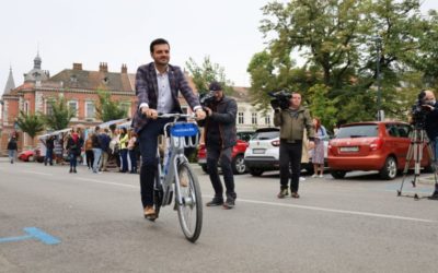 Dan bez automobila potaknuo Osječane da uz besplatan javni prijevoz isprobaju i nove dijeljene gradske bicikle