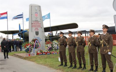 Poštovanje i divljenje hrabrim pripadnicima Samostalnog zrakoplovnog voda Osijek
