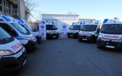 Još sedam novih vozila za sanitetski prijevoz pacijenata u OBŽ