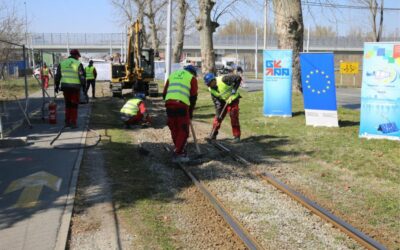 Započeli radovi na modernizaciji tramvajske mreže u Osijeku