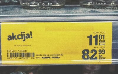 Počelo je iskazivanje cijena u kunama i u eurima