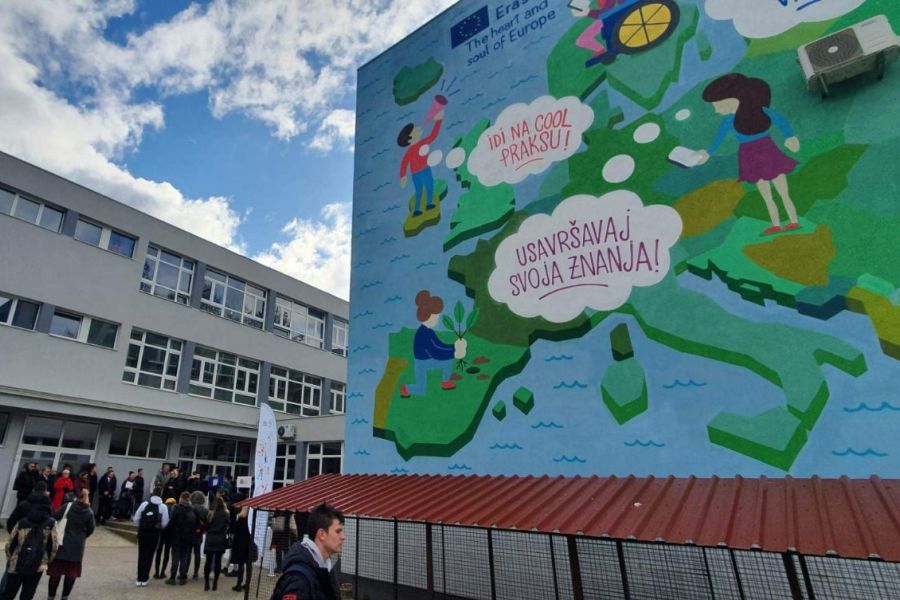 Otvaranjem Erasmus+ murala označen početak Europske godine vještina