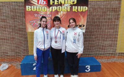 Osječke taekwondoistice nastupile na međunarodnom turniru u Zagrebu