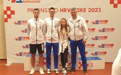 Članovi Taekwondo kluba Osijek nastupili na Prvenstvu Hrvatske za mlađe seniore