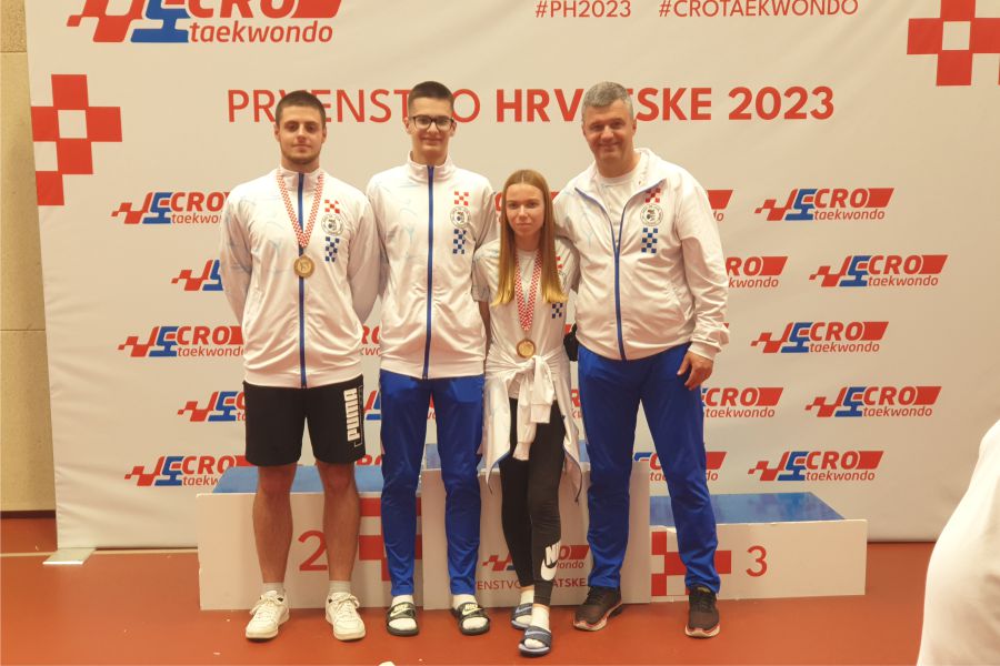 Članovi Taekwondo kluba Osijek nastupili na Prvenstvu Hrvatske za mlađe seniore