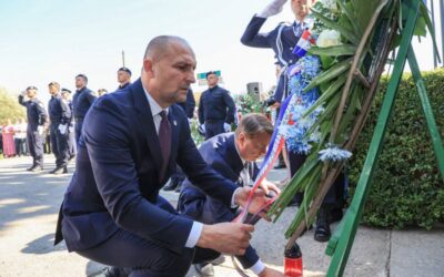 Svečano obilježena 32. godišnjica pogibije hrvatskih branitelja u Dalju