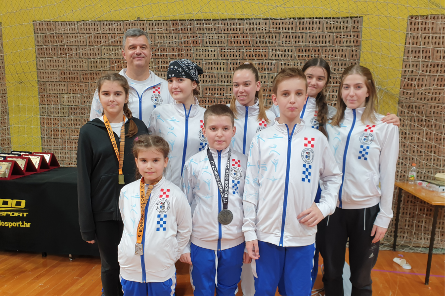 Taekwondo klub Osijek nastupio na zagrebačkom turniru “Kondor Open”