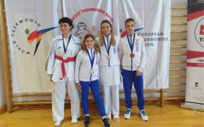 Taekwondo klub “Osijek” osvojio medalje na turniru u Zaprešiću