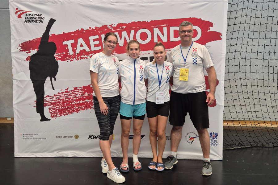 Članice Taekwondo kluba “Osijek” nastupile na turniru u Beču