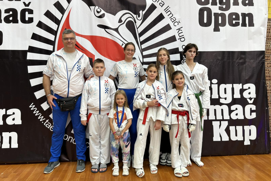 Šest članova Taekwondo kluba Osijek nastupilo na “Čigra Openu 2024.” u Zagrebu