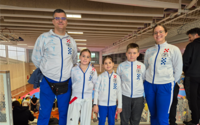 Taekwondo klub Osijek nastupio na Prvenstvu Hrvatske za mlađe kadete i kadetkinje