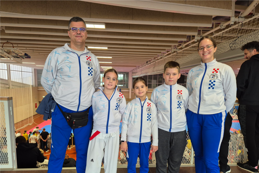 Taekwondo klub Osijek nastupio na Prvenstvu Hrvatske za mlađe kadete i kadetkinje