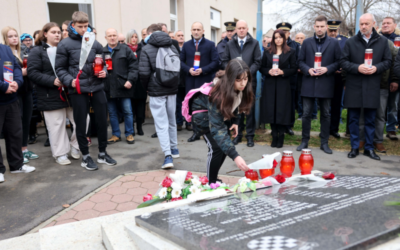 Počast hrvatskim braniteljima koji su poginuli za slobodu grada Osijeka i Hrvatske