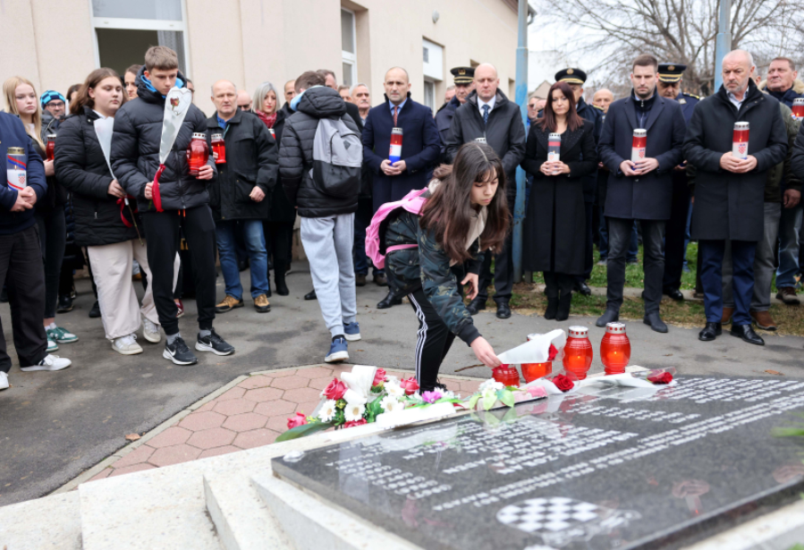 Počast hrvatskim braniteljima koji su poginuli za slobodu grada Osijeka i Hrvatske