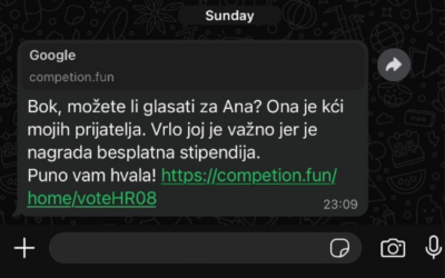 Novo važno upozorenje! WhatsApp prijevara širi se porukama o glasovanju za djecu