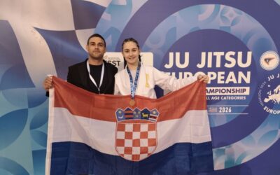 Nika Vrbanić prvakinja Europe u ju jitsi