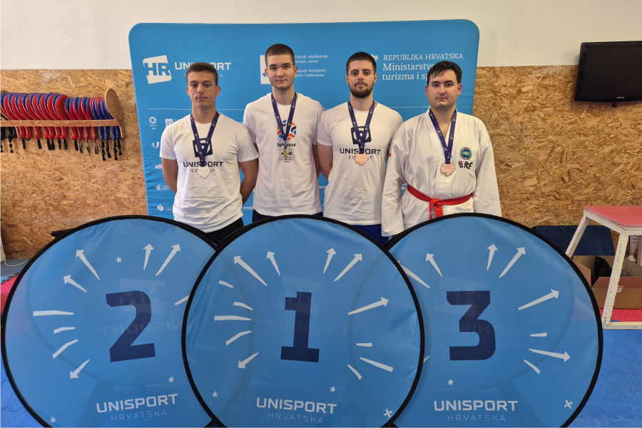 Patriku Grgiću bronca na Studentskom taekwondo prvenstvu Hrvatske